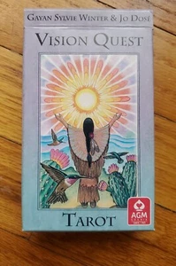78 cartas usadas de tarot Vision Quest AGM 78 - Imagen 1 de 1