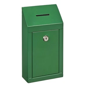 Metal Wall Mounting or CounterTop Charity Donation Collection Box Secure Sugg... - Picture 1 of 6