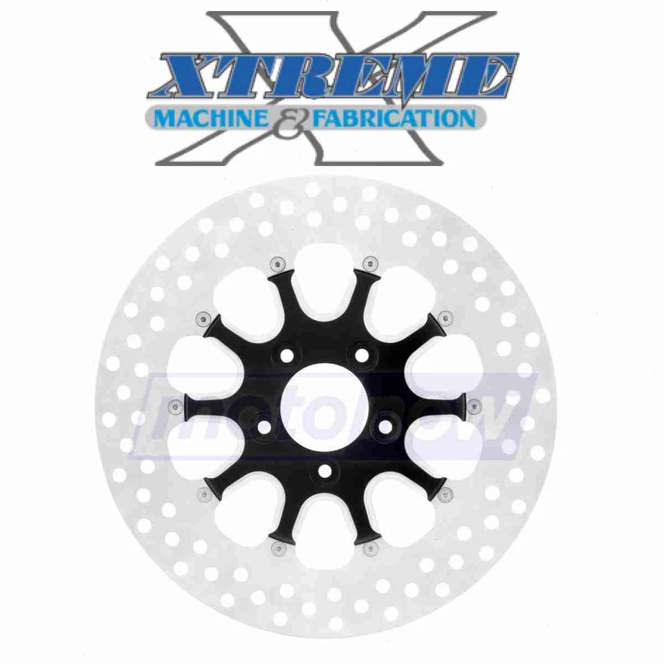 Xtreme Machine Front Left Launch Brake Rotor for 2007-2017 Harley Davidson yb Foto 1 de 4