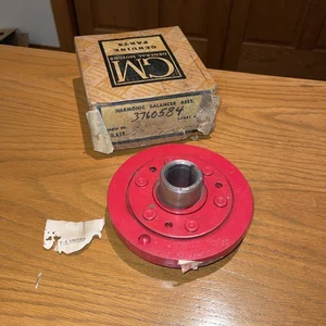 NOS 1957-1961 Chevy Corvette 3760584 GM  6 1/8 Crank Harmonic Balancer Damper - Bild 1 von 14