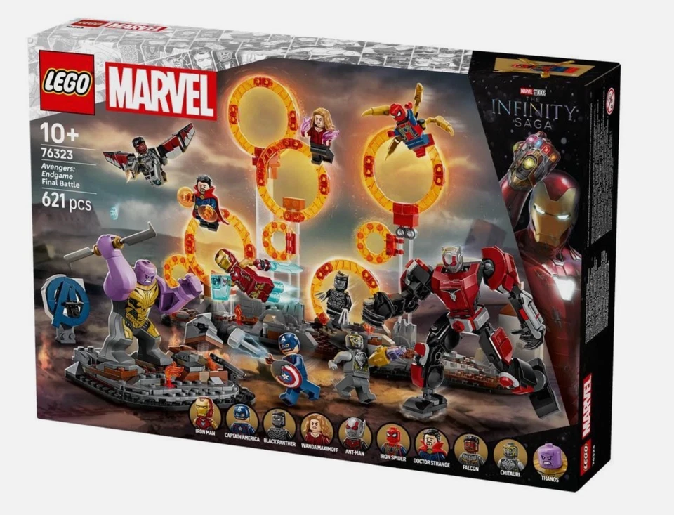 LEGO Marvel Avengers: Endgame Final Battle 76323 Thanos Iron Man NEW & SEALED #5 - Image 1 of 1