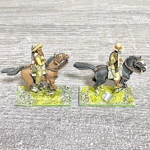 2x 28mm Colonial British Cavalry Mounted Painted Metal Miniatures Zulu War #6 - Bild 1 von 4
