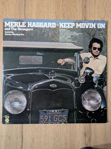 MERLE HAGGARD - KEEP MOVIN' ON - LP - E-ST 11365 - MINT VINYL - Picture 1 of 5