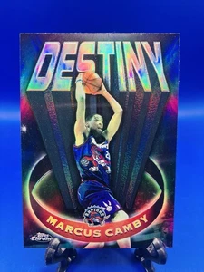 1997-98 Topps Chrome Destiny Refractor Marcus Camby #D11 - Picture 1 of 2