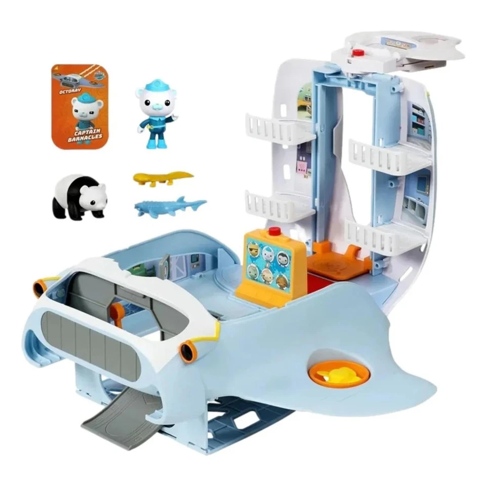 Octonauts Above & Beyond | Juego Transformador Octoray | 7 Piezas Foto 1 de 1