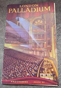 1949 The Marx Brothers Harpo & Chico London Palladium Theatre Programme Variety - Picture 1 of 6