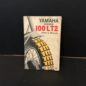 1970’s Yamaha 100LT2 Enduro Riders Manual 305-28199-10,used condition - Picture 1 of 7