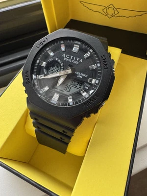 Reloj Hombre Activa Sonar X Invicta - 45.5mm, Negro ACW423-002 NUEVO Foto 1 de 4