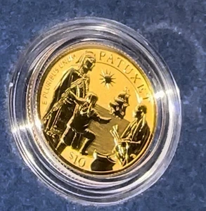 Mayflower 400th Anniversary Gold Reverse Proof Coin (20XC) - 0.25 Troy Ounce Au - Picture 1 of 6