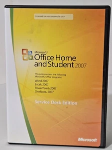 Microsoft Office Home and Student 2007 PC Service Desk Edition w/ Product Key - Picture 1 of 3