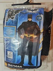 Dark Knight Trilogy BATMAN COSTUME XL 44-46 NEW Muscle Chest Headpiece Belt - Picture 1 of 5