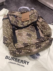 green burberry bag
