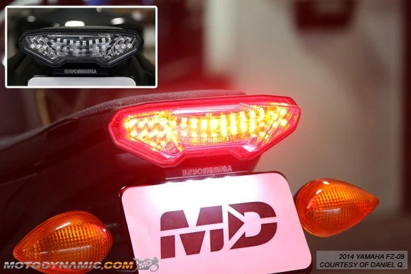Luces traseras LED SECUENCIALES Tracer 900 GT 14-16 Yamaha FZ-09 FZ09 FJ09  Foto 1 de 1