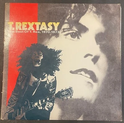 T.REX --The Best Of T.Rex (1970-1973)" Vinyl Album 1-25333 EX/VG - Image 1 of 4