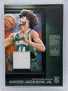2023-24 Panini Court Kings #DSM-AJJ Andre Jackson Jr. Debut Showcase Memorabilia - Picture 1 of 2