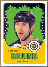 2010-11 O-Pee-Chee Retro Blank Backs #182 Zdeno Chara  - NM-MT