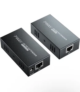 4K HDMI Extender ultra HD PWAYTEK z, Over Cat5e/6 Up to 200ft/60m Extender - Picture 1 of 11