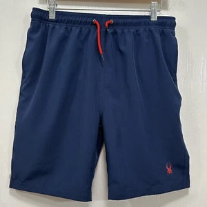 Spyder Blue Swim Shorts Kids Boys XL Summer Swimwear - Picture 1 of 9