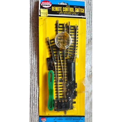 Model Power Left RemoteControl Switch #50 NIP HO ScaleVintage New Old Stock - Image 1 of 4