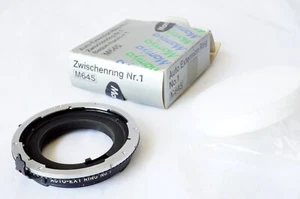 Mamiya M645 Auto-Ext Verlängerungsring Nr. 1 kaum benutzt - Bild 1 von 8