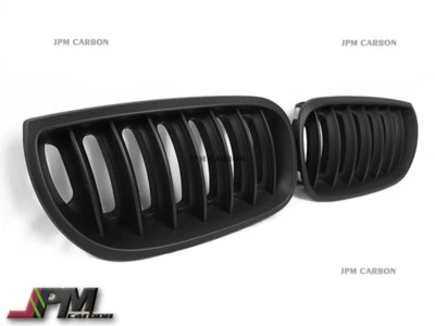 BMW E83 X3 2004-2006 SUV estilo deportivo negro mate parrilla delantera Foto 1 de 4
