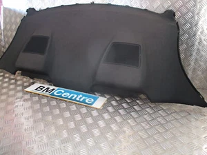 BMW E63 REAR WINDOW PARCEL SHELF ANTHRACITE ANTHRAZIT BLACK + SPEAKERS 7070269 - Picture 1 of 3