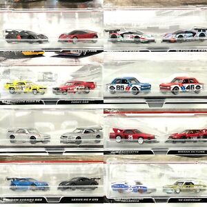 Hot Wheels Target Exclusive Premium Car Culture 2 Packs - MANY STYLES