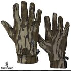 Browning Mossy Oak Camo Riser Gloves Moisture Wicking Anti Microbial XL NWT