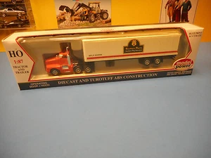 MODEL POWER SOUTHERN PACIFIC GOLDEN PIG SERVICE TRACTOR AND TRAILER "NIB" - Picture 1 of 2