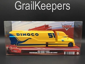 Disney Pixar Cars Cruz Ramirez Hauler Cardrey Dinoco Next Gen 1:55 Semi Trailer - Picture 1 of 8