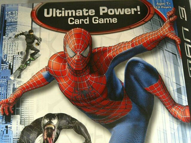 Jogo de Cartas - Batalha - Marvel - Spiderman - 2 a 4 Jogadores