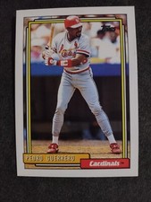1992 Topps Pedro Guerrero St. Louis Cardinals #470