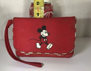 Bolso de Colección Rojo Disney Mickey Mouse Walt Disney Company Etiqueta Niñas o Mujeres - Imagen 1 de 6