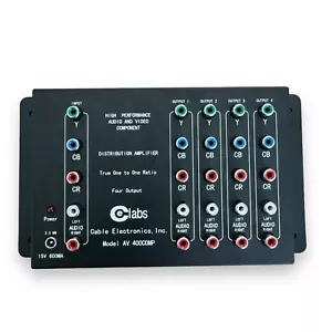 CE Labs High Performance Audio/Video Component Distribution Amplifier, 400COMP - Picture 1 of 2