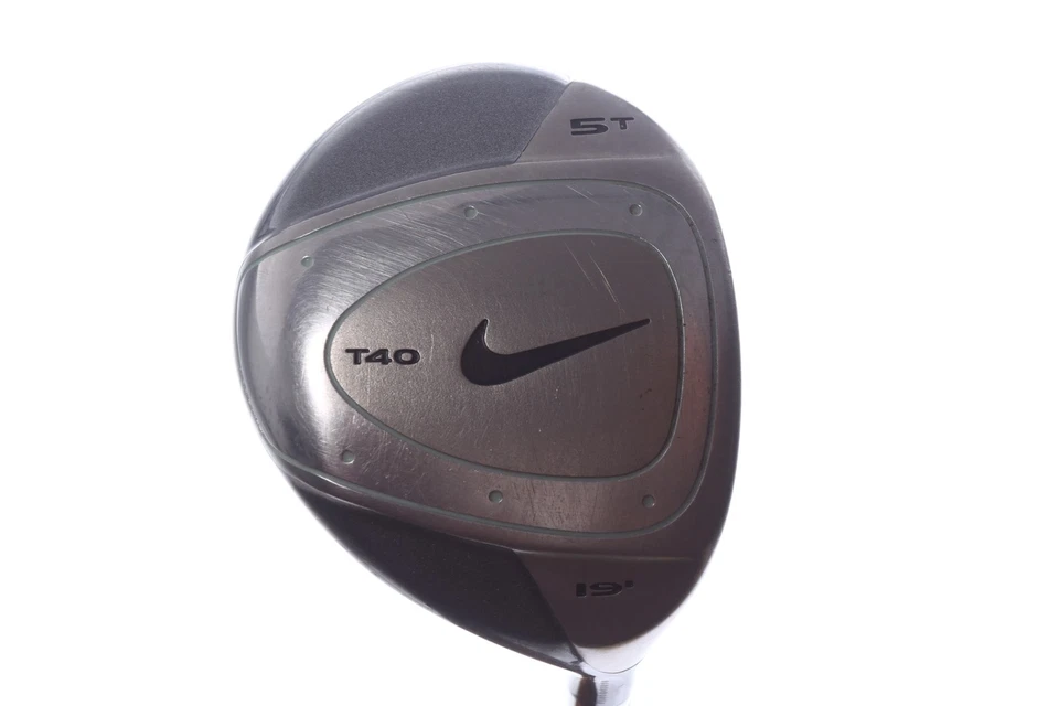 Nike T-40 tamanho grande 19* 5 madeira rígido flexível Nike estoque aço bom - Imagem 1 de 4