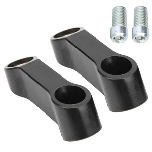 Par de adaptadores de extensión M10 de 0,4 pulgadas espaciadores elevadores de espejo para motocicleta - Imagen 1 de 12