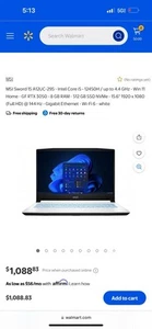 Msi 15.6 A12UC-295 - Picture 1 of 4