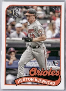 Heston Kjerstad Rookie RC 2024 Topps 1989 Throwback #89B2-18 Baltimore Orioles - Imagen 1 de 2