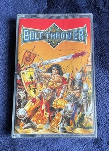 BOLT THROWER WARMASTER CASSETTE TAPE 1991 Earache Records RARE - Picture 1 of 3