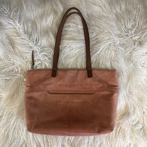 Hobo International Cecily Soft Pink LeatherShoulder Bag Zip Top Double Handle - Picture 1 of 19