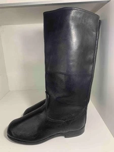 Soviet Russian Soldier Boots Riding Sapogi Yuft Afghan ARMY USSR 44 - Picture 1 of 10