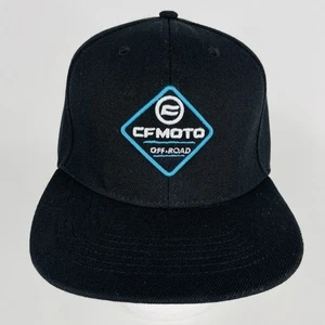 CF Moto Off Road Power Embroidered Logo Black Baseball Hat Snapback CFMoto - Picture 1 of 9