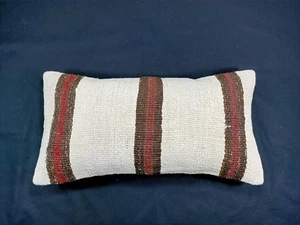 Home Decorative Handmade 12x24 Tribal Vintage Turkish Kilim Pillow Cover E75 - Picture 1 of 4
