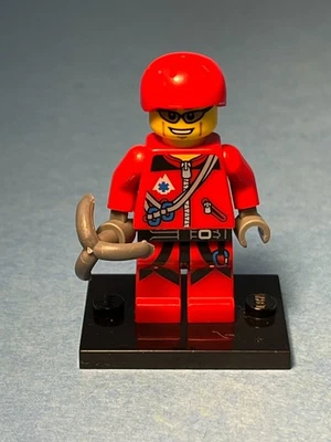LEGO Minifigura Coleccionable #71002 - col171 - Escalador de Montaña - Serie 11 Foto 1 de 2