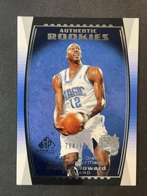 2004-05 SP Игра Б/у No92 Дуайт Ховард Орландо Magic Подлинные Новички /999 - Изображение 1 из 2
