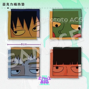 Mob Psycho Serie 100 Decoración Acrílico Escritorio Posavasos Cosplay Aislamiento Regalo - Imagen 1 de 13