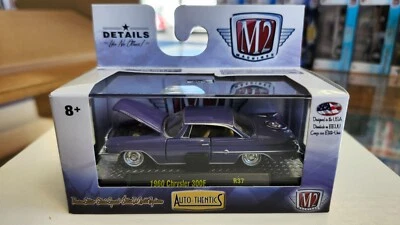 M2 Auto Thentic R37 1960 Chrysler 300F #16-08 in Purple w/RR - Image 1 of 4