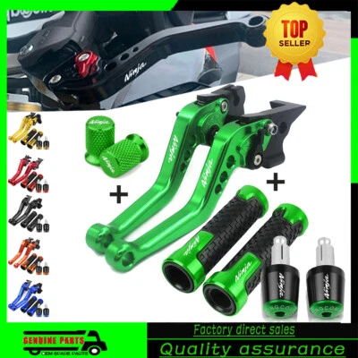 For Kawasaki NINJA 250R 300R 400 650R motorcycle Brake Clutch Lever Handlebar Foto 1 de 4