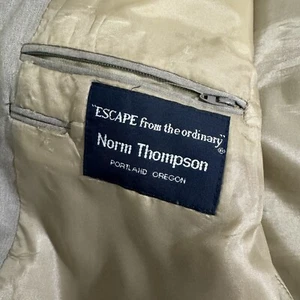 Norm Thompson Size 46L Tan Men's Blazer - Picture 1 of 9