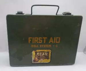 Vintage First Aid Bell System -C with Contents (E4) - Picture 1 of 8